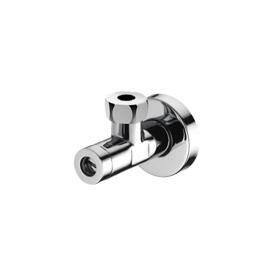 앵글 스톱 1/2"IPS*3/8"OD(광택 및 크롬 도금)